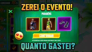 ZEREI O EVENTO RAVE DE PRÊMIOS, QUANTO GASTA? SAPATO ANGELICAL - NOVO EVENTO FREE FIRE