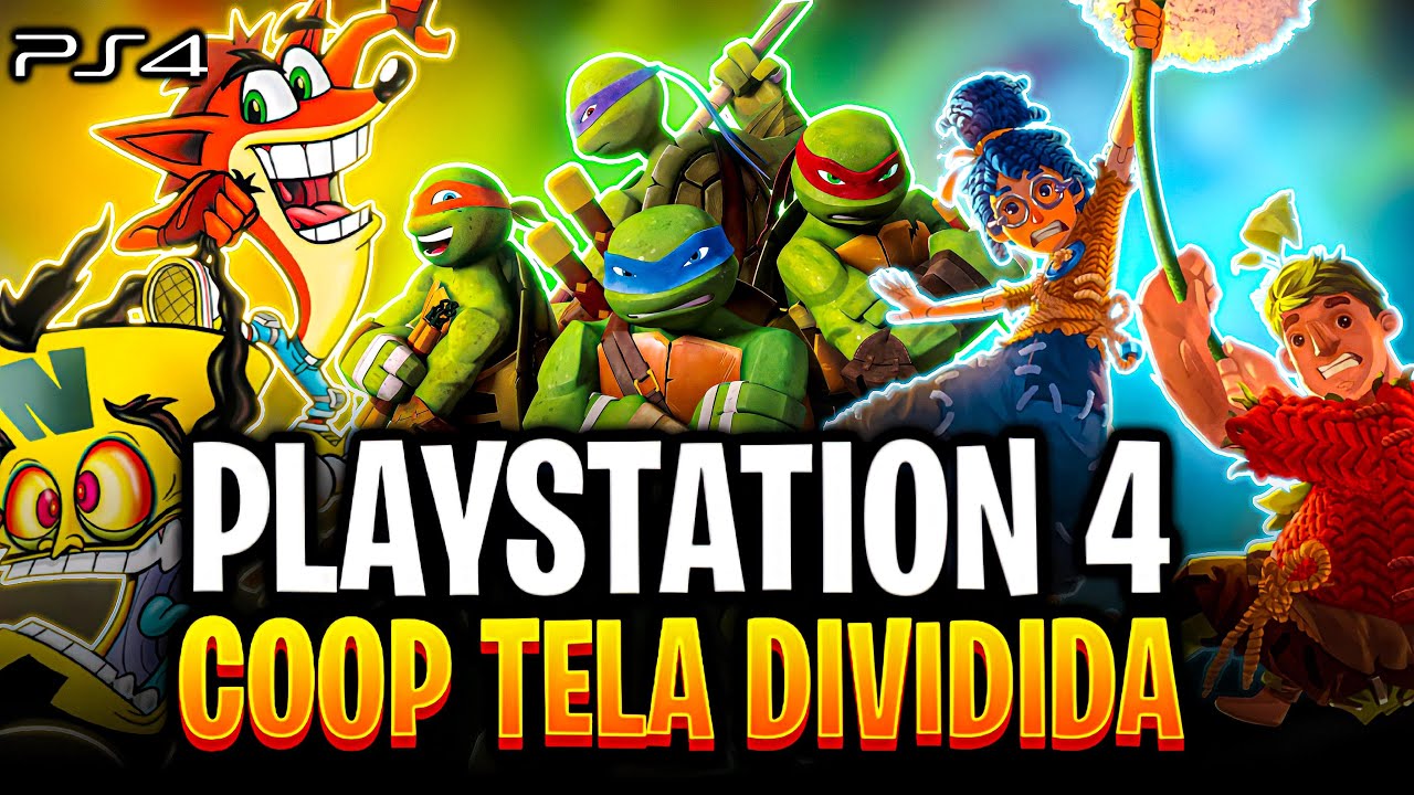 Os 25 melhores jogos de PS4 em tela dividida, classificados do pior ao  melhor