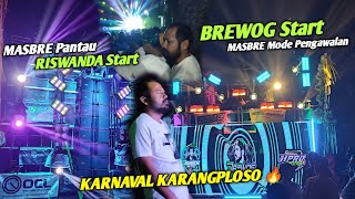 Masbre Pantau Riswanda Start Brewog Riswanda Start Beriringan Karnaval Karangploso