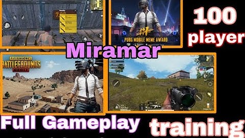 pubg mobile lite gameplay 0.18.0.1 fpp mode| Miramar map|training mode| victor character| new beta