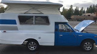 1977 Toyota Chinook Poptop Motorhome Restoration Completed