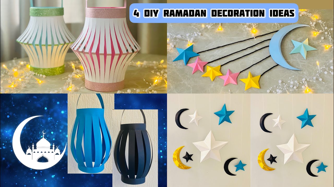 Ramzan/Ramadan Decor on a Budget  Ramadan decorations, Ramadan table decor,  Ramadan kareem decoration