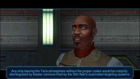 Star Wars knights of the old republic (ipad) part 4 - hidden bek base and under city