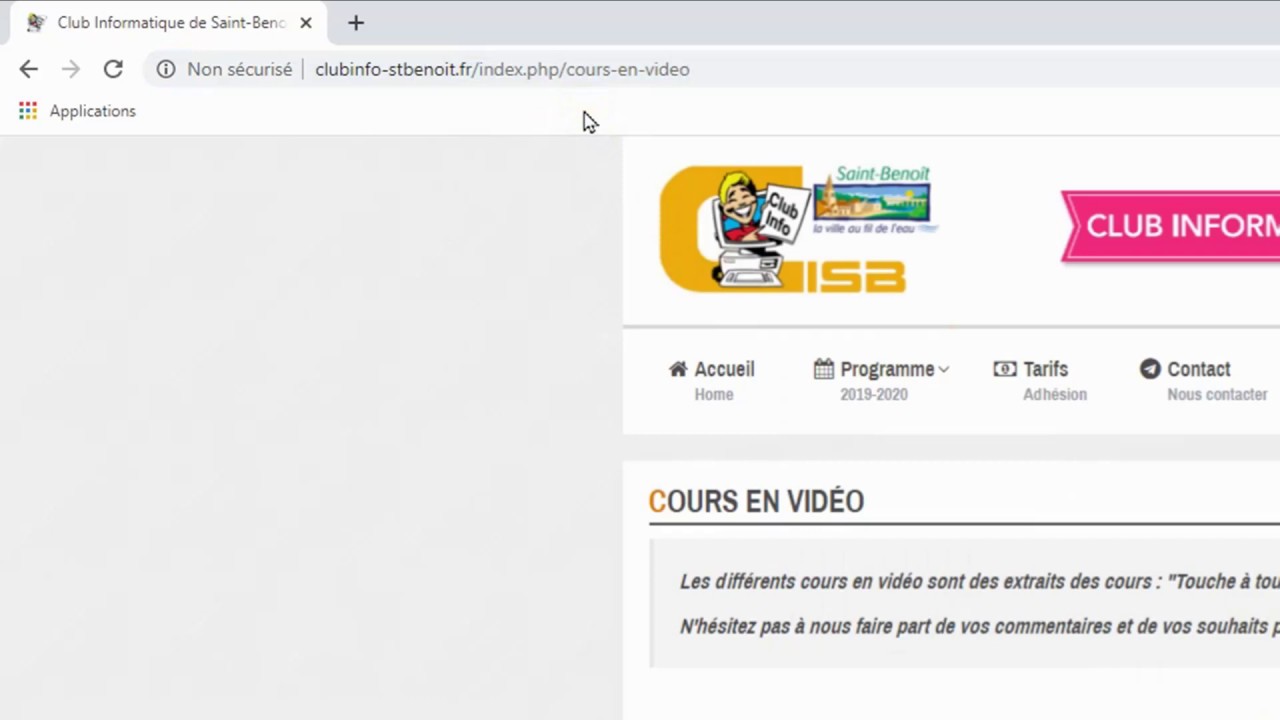 Tuto 10 : Le partage de lien