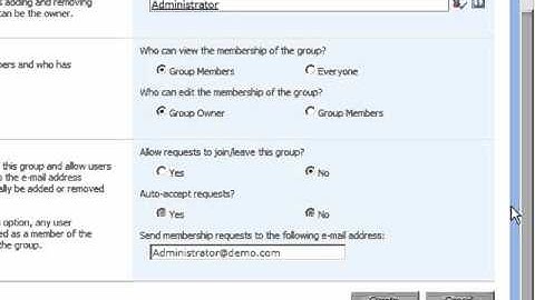 SharePoint Shepherd 2007 - Create A New Group