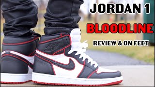 bloodline jordan 1 white laces