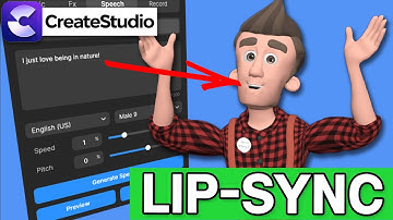 Create Studio 3 Tutorial: LIP-SYNC 3D Characters in One-Click !