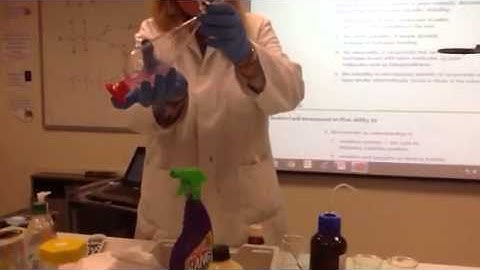 Solubilities of iodine in water and hexane