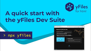 Installing and using yFiles Dev Suite for yFiles for HTML evaluation