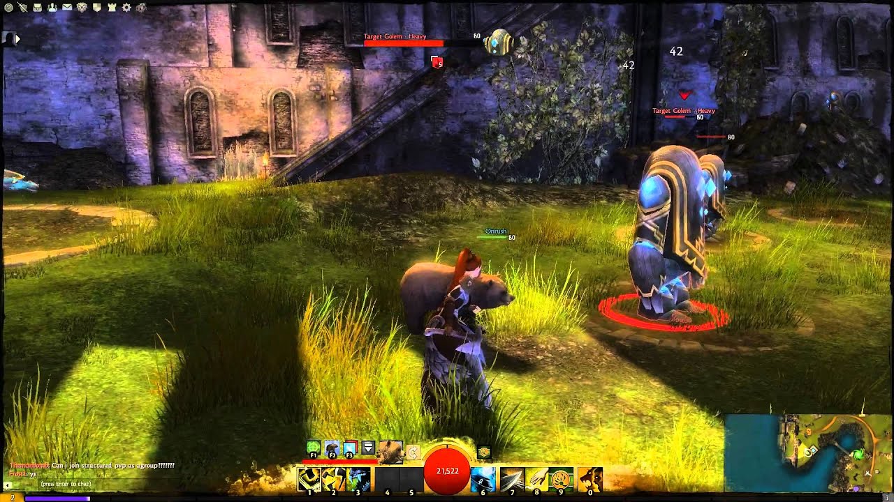 [온러쉬] 길드워 2 - Ranger Weapon Skill: Splitblade