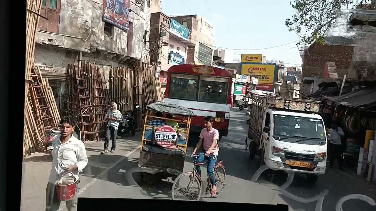 explore trip || Hathras city ka main road, Ghantaghar choraya