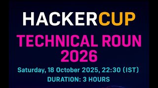 Meta Hacker Cup 2025: 3 Hours to Glory | Global Coding Competition (Live Stream)