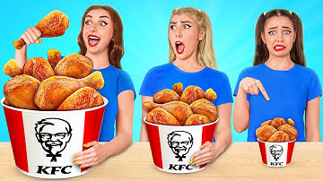 Big, Medium and Small Plate Challenge | Crazy Challenge by Multi DO Challenge