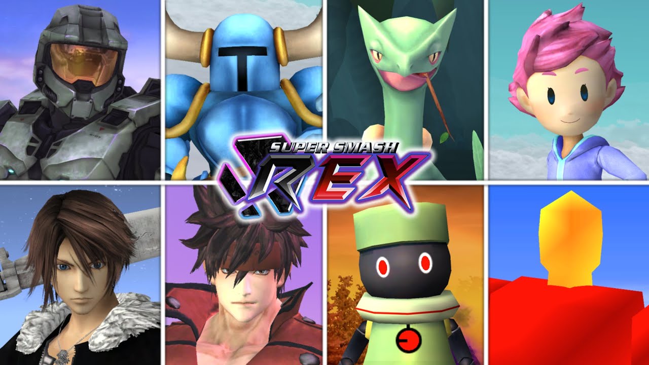 Super Smash REX | New Characters & MORE! [Brawl Mod] - YouTube