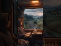 Late Train Window 🌧️ Cozy Lofi Beats #shorts #trending
