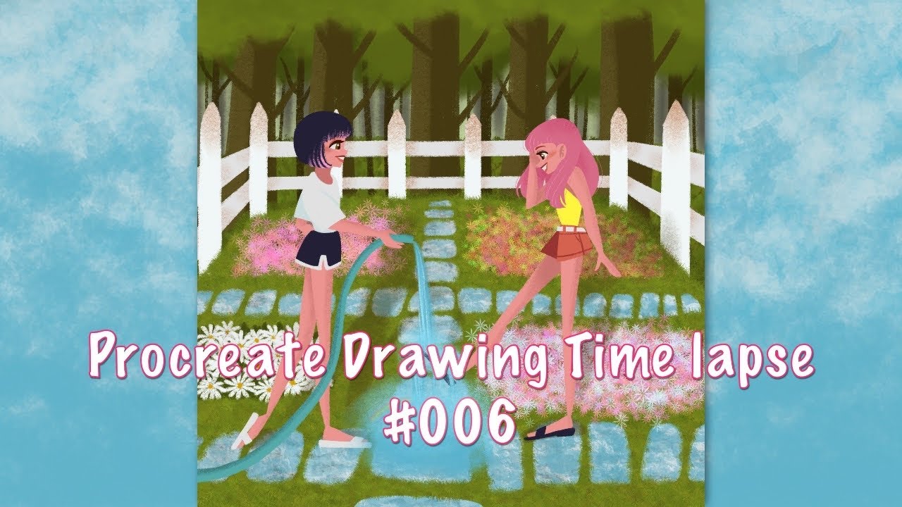 Procreate Drawing ~ Timelapse #006 - YouTube