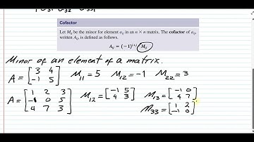 Lecture 39 - 5.3 - Determinant Solution of Linear systems