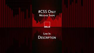 Details 2D CSS Message Shape #2d #css #html #message #shape #coding Guide