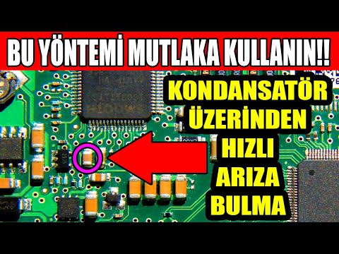 KONDANSATÖR ÜZERİNDEN HIZLI ARIZA BULMA TEKNİĞİ