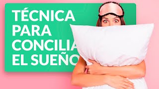 😴 Técnica para conciliar el sueño con ansiedad