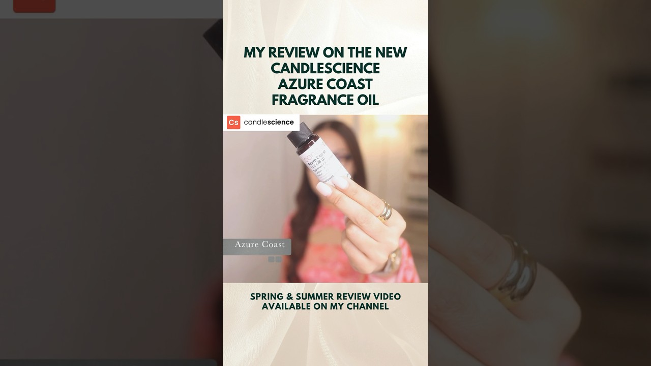 Candlescience new fragrance oil review 