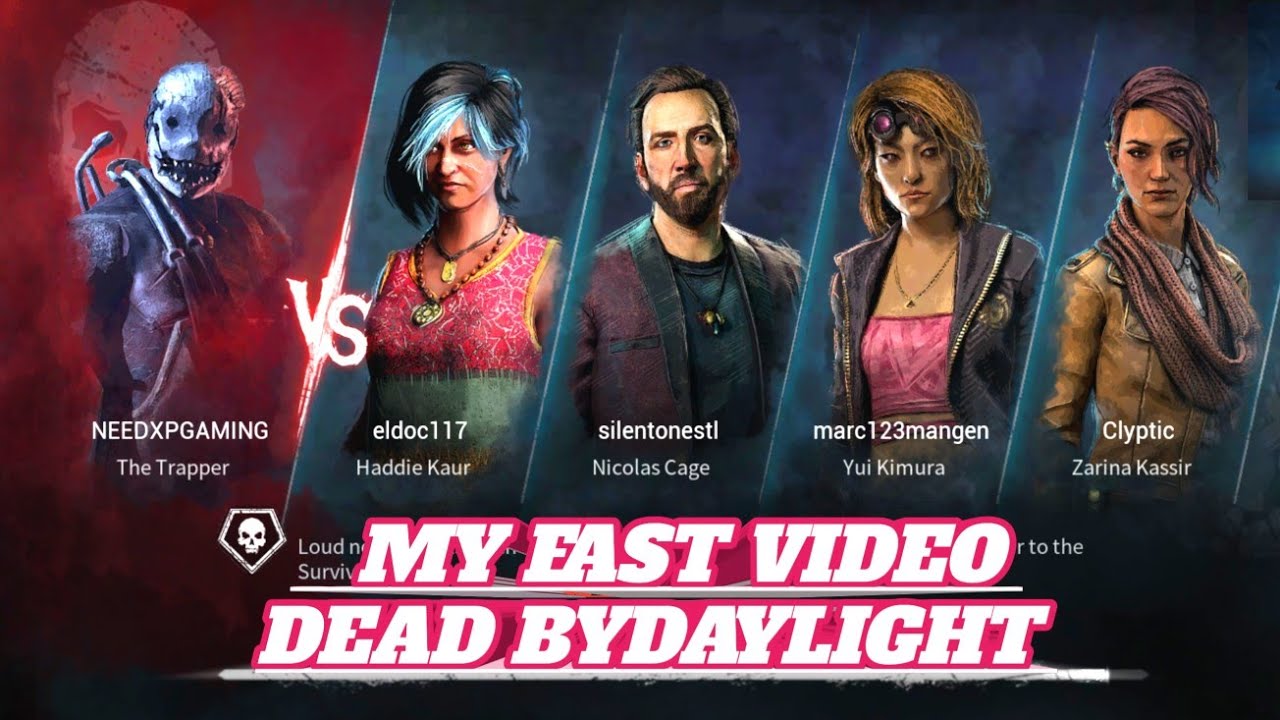 My Fast Video Dead By Daylight Full Hard Killer Gameplay - YouTube