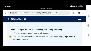 What should you do if you cannot identify who exactly is speaking? GoTranscript