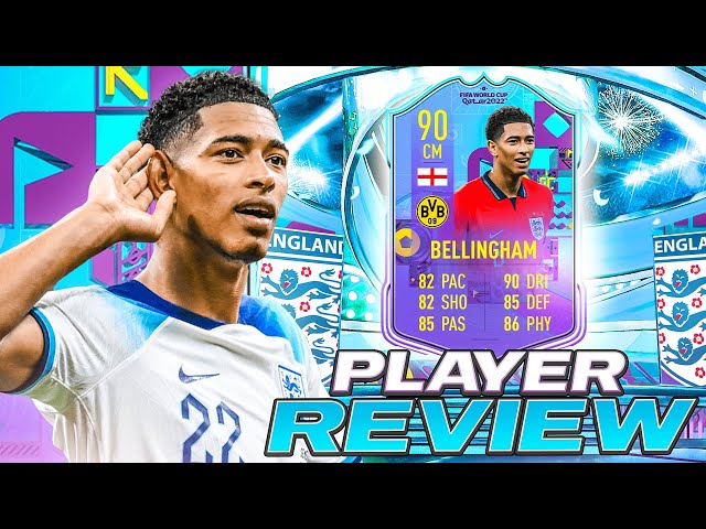 99 moments Bellingham player review fifa 23 #fyp #fifa23 #review #play