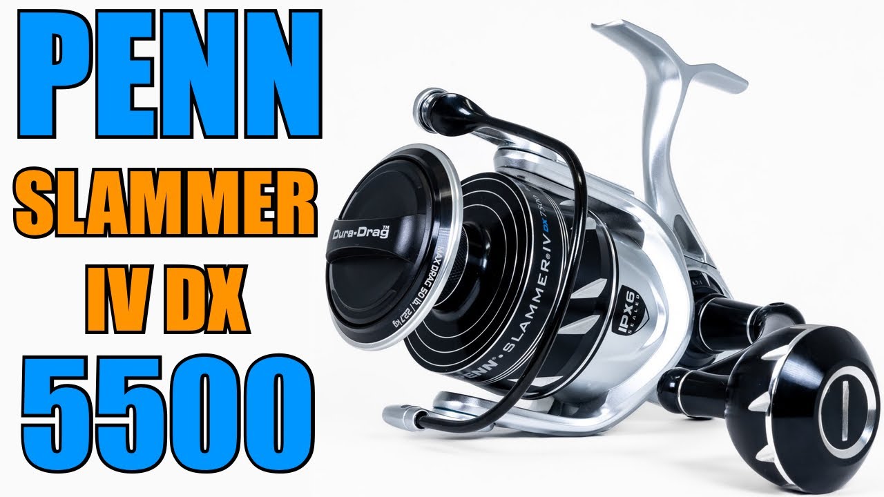 Suitable Price Penn SLAIV5500BLS Slammer IV Spinning Reel (5500 HS