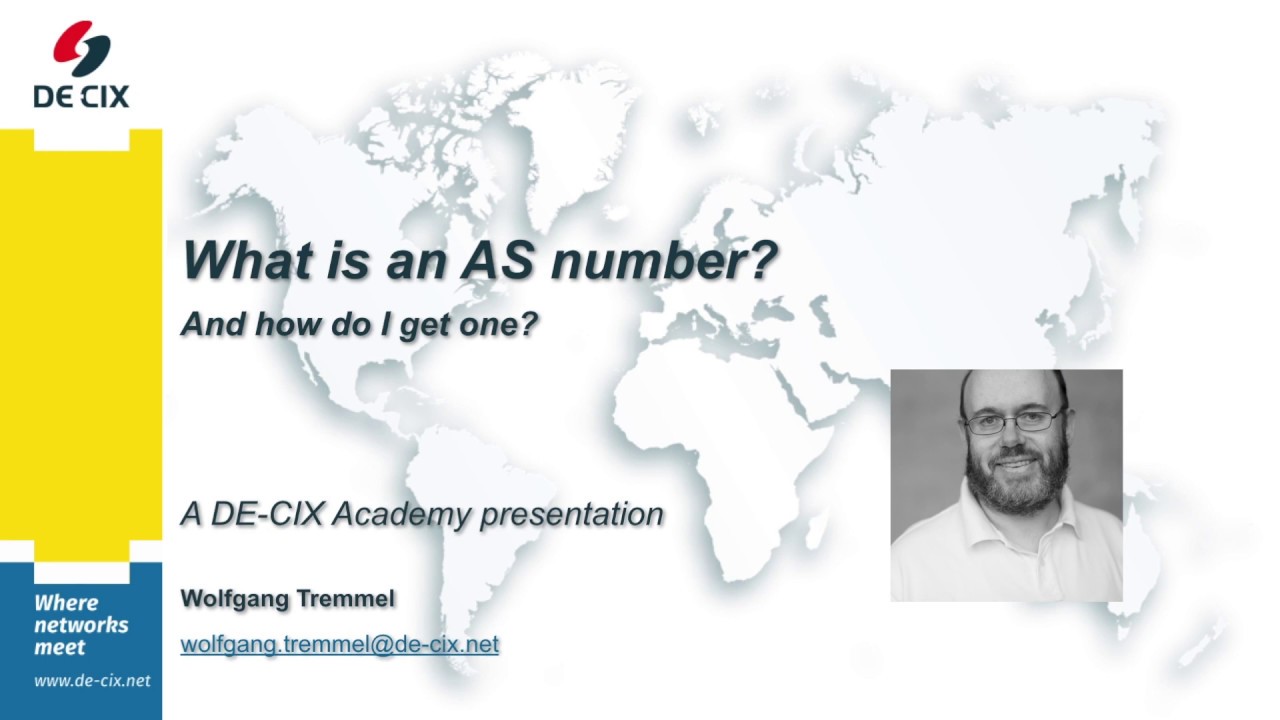 What is an AS number_DE-CIX Academy - YouTube