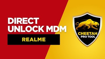 Direct Realme MDM Unlock | Official Latest Version Of Cheetah Tool Pro