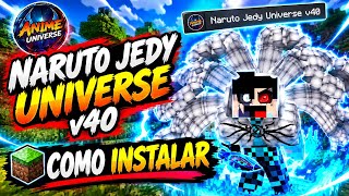 HOW TO INSTALL THE NARUTO JEDY UNIVERSE V40 ADDON IN YOUR MINECRAFT PE !! (Bedrock)