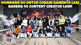 GW DIUNDANG RO 3 UNTUK COBAIN GAMENYA LAGI BARENG 40 CONTENT CREATOR LAIN!