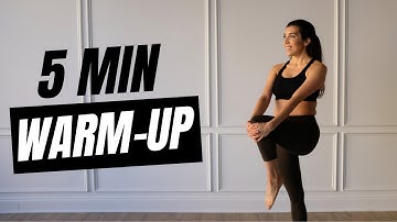 5 MIN Warm Up Routine Before Exercise That Will Get Your Heart Pumping