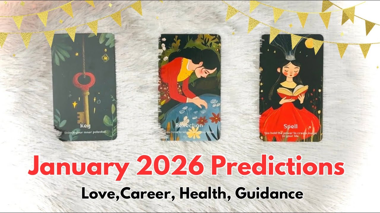 JANUARY 2026 Monthly Predictions - Love, Career, Finance, Guidance 🌟 Pick a card Tarot