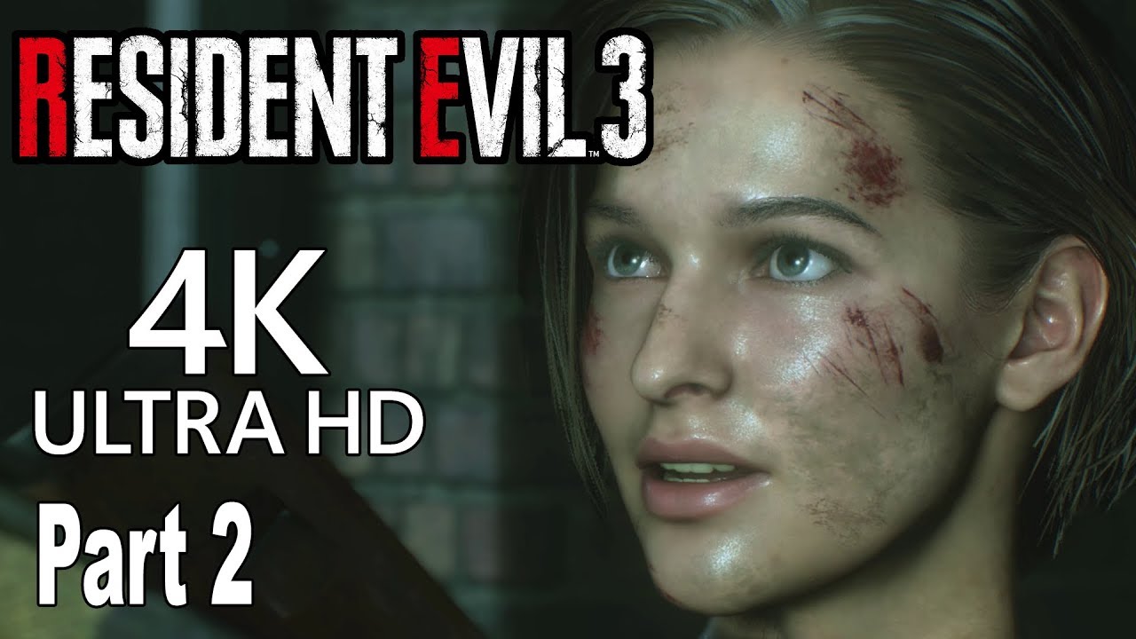 Resident Evil 3 Remake - Walkthrough Part 2 No Commentary [4K] - YouTube