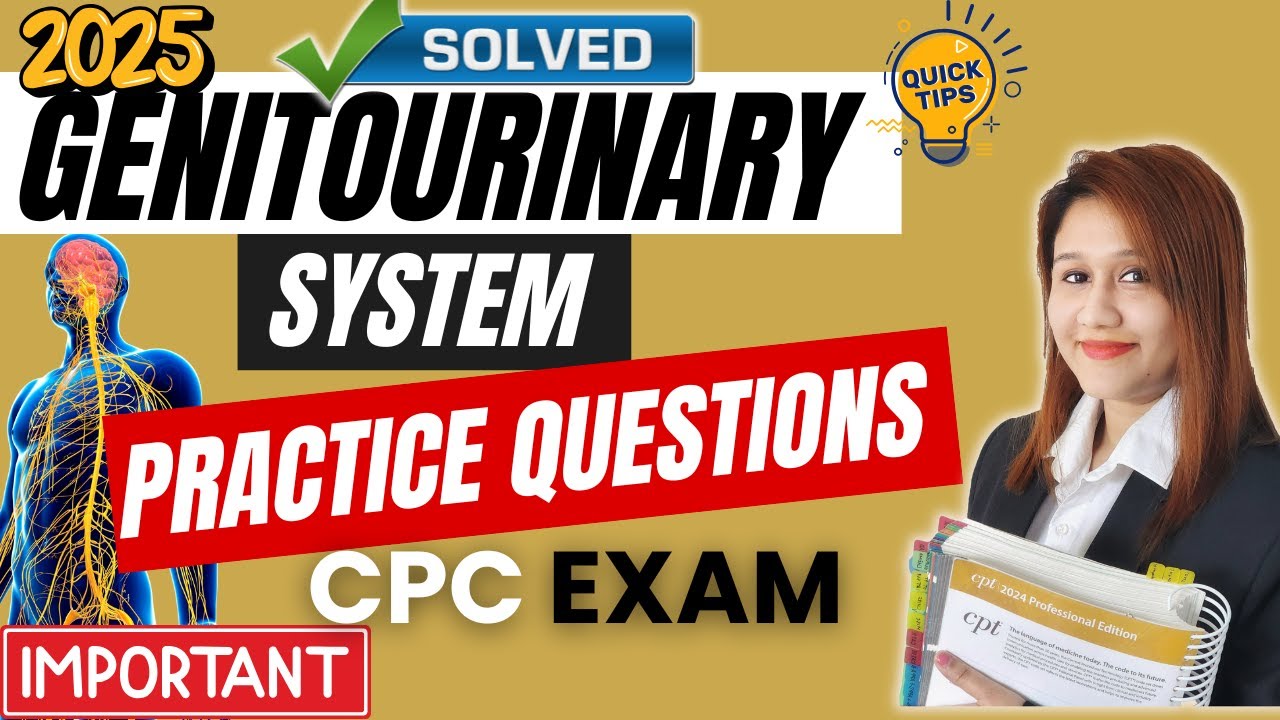 Подготовка к экзамену CPC: вопросы и ответы по кодированию мочеполовой системы!