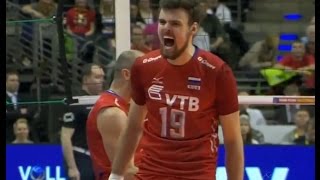 Егор Клюка против Германии (09.01.2016)/Egor Kliuka spike vs Germany (09.01.2016)