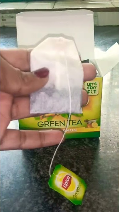 Lipton Honey Lemon Green Tea #shorts #short #greentea #lipton