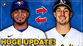 HUGE Blue Jays Trade Update - Potential BLOCKBUSTER Trade with Athletics | Toronto Blue Jays News