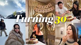 I turned 30 and realized THIS Birt ay Vlog friends food mountains