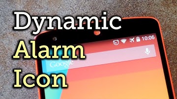 Make the Alarm Icon Depict the Time of Upcoming Alarms - Android - Nexus 5 [How-To]