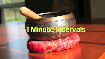 Tibetan Singing Bowl 1 Minute Intervals (1 Hour)