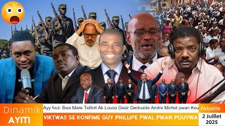 Woyy fout: Andre Michel pwan anpil Kou!! Telfort ak Louco Desir Dedouble, Guy Phillipe bon la KPT..