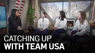 Watch: A SitDown With Team USA Olympic Figure Skaters