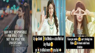 Girl's Attitude Whatsapp Profile Pic's