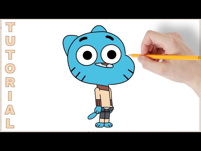 GUMBALL: HOW TO DRAW DARWIN jogo online gratuito em