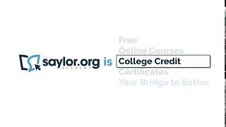 Saylor Academy: Your Bridge to Better screenshot 5