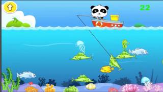 Little Panda - Happy Fishing (game for kids) HD screenshot 4