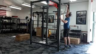 Daniel Schmitt - Descending Rep Front Squat/Pullup Couplet